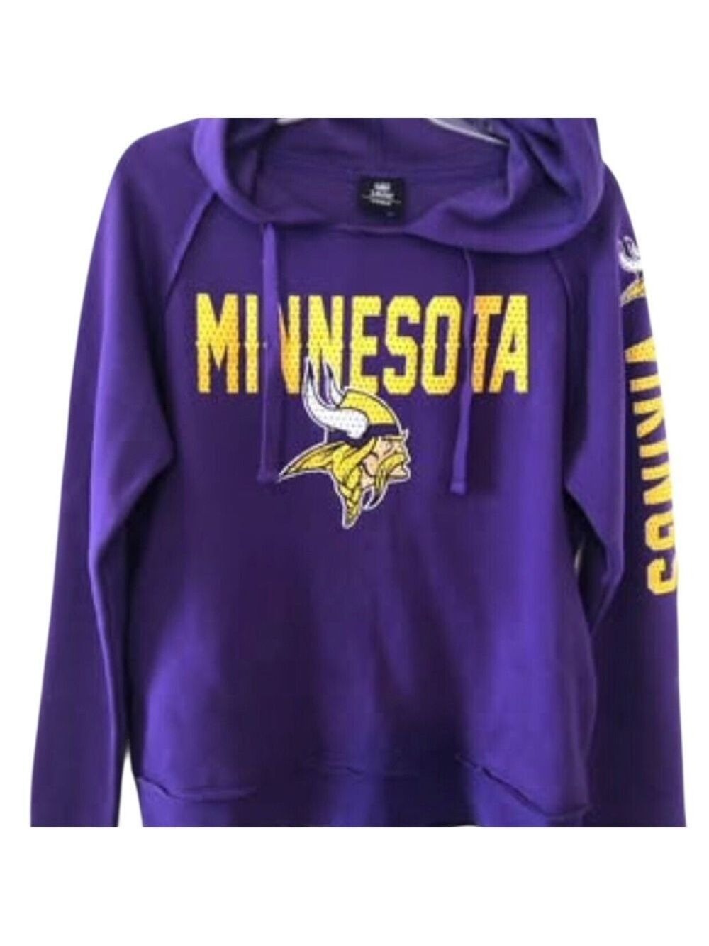 NFL Minnesota Vikings Hoodie Women’s Size Medium Football Fan Gear